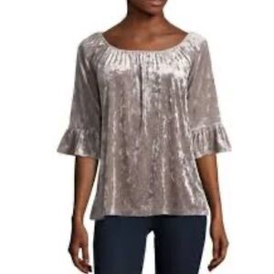 Beach lunch lounge velvet top